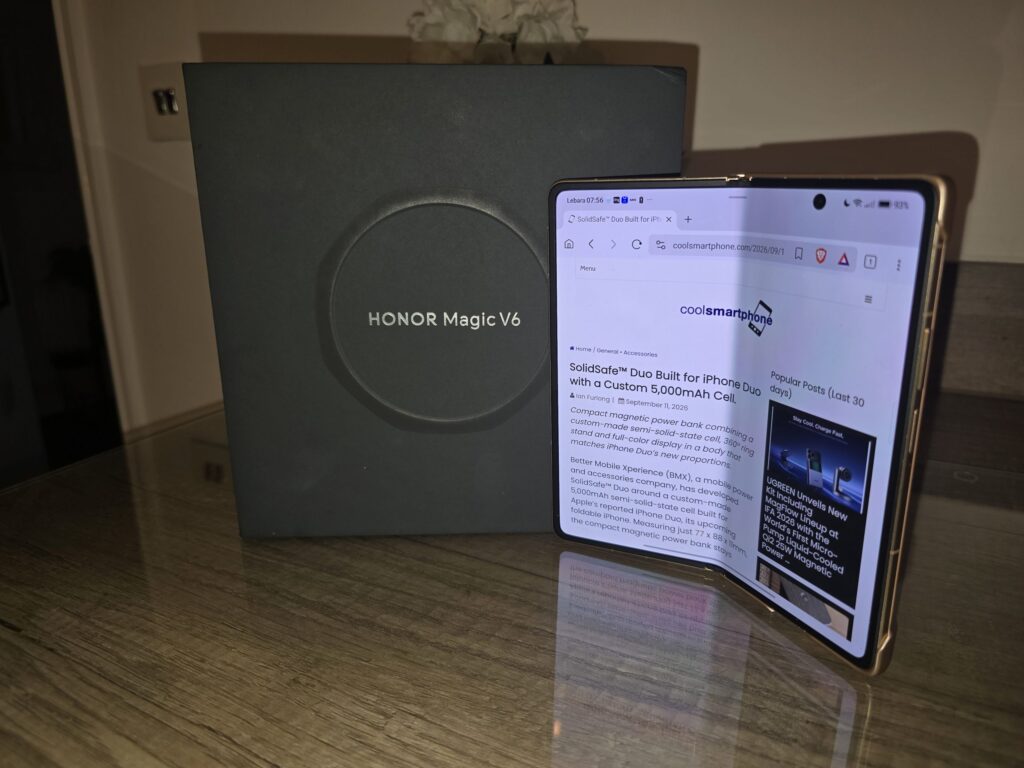 The Pocket Sci-Fi Fantasy Is Here: HONOR Magic V6 Full Review.