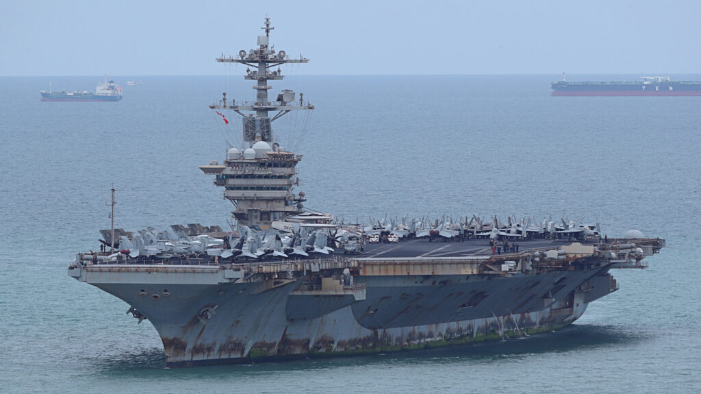 There's A Reason Why The USS Abraham Lincoln Returned To Port Covered In Rust