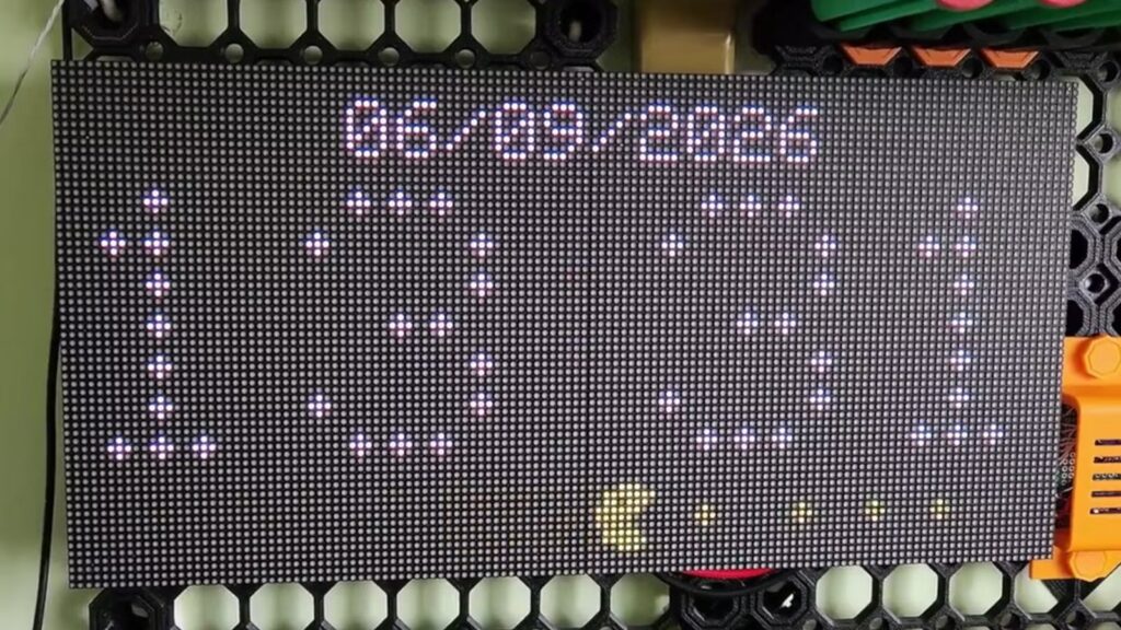 This ESP32 project couples a simple clock with some iconic retro gaming references