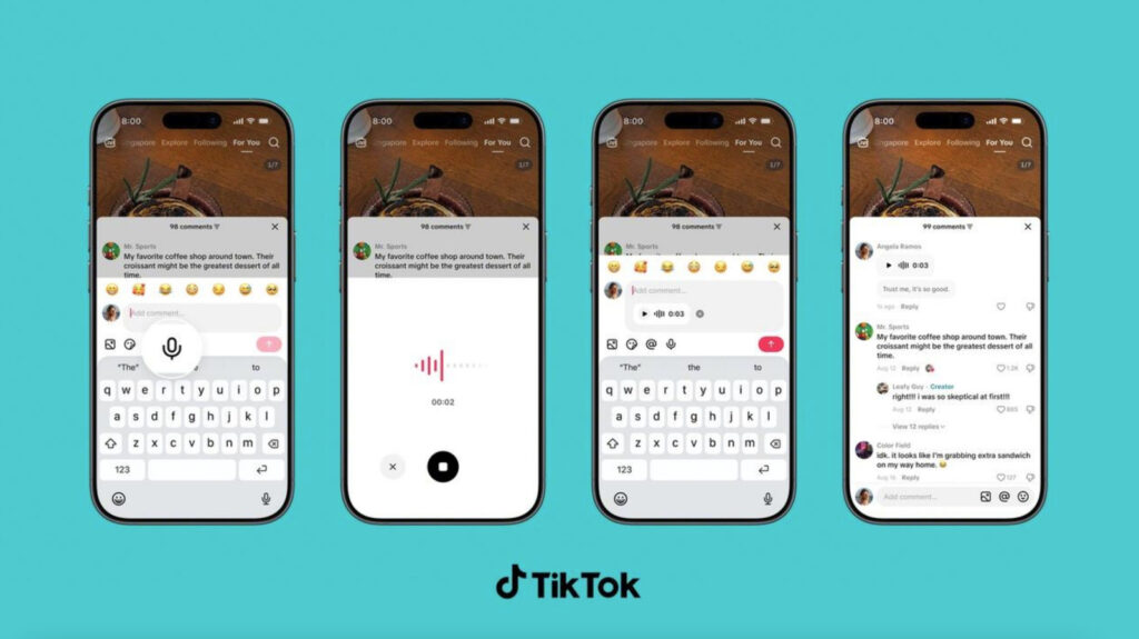 TikTok Introduces Voice Comments And Simplified Polls