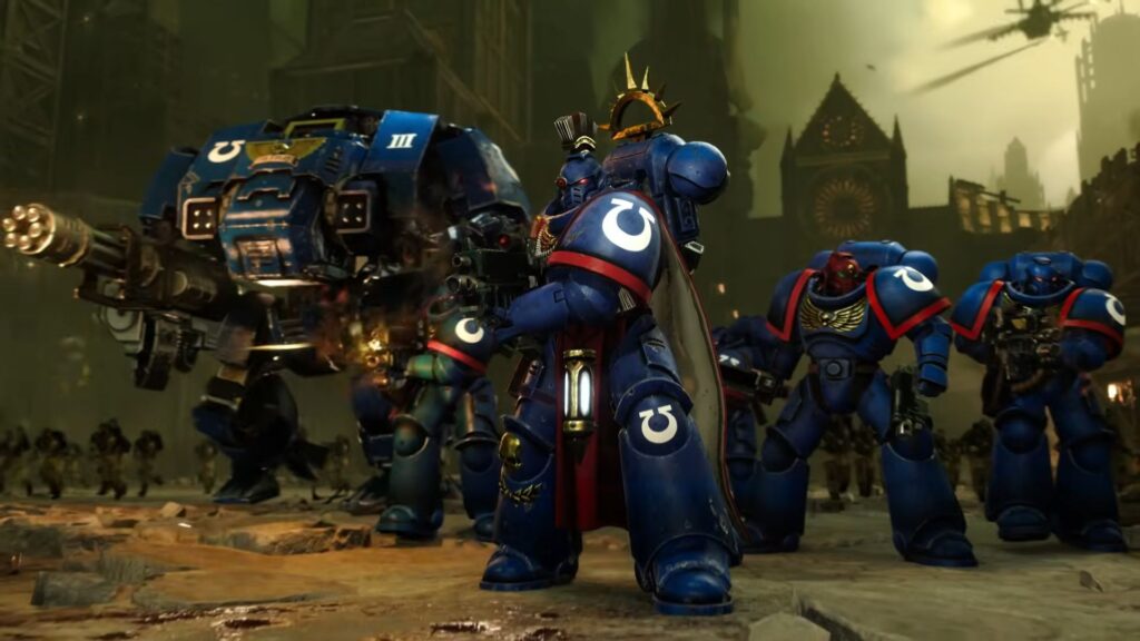 Total War: Warhammer 40,000, Alien: Isolation 2, Modern Warfare 4, and more will be playable ahead of release at PAX Australia next month Ultramarines with a dreadnought