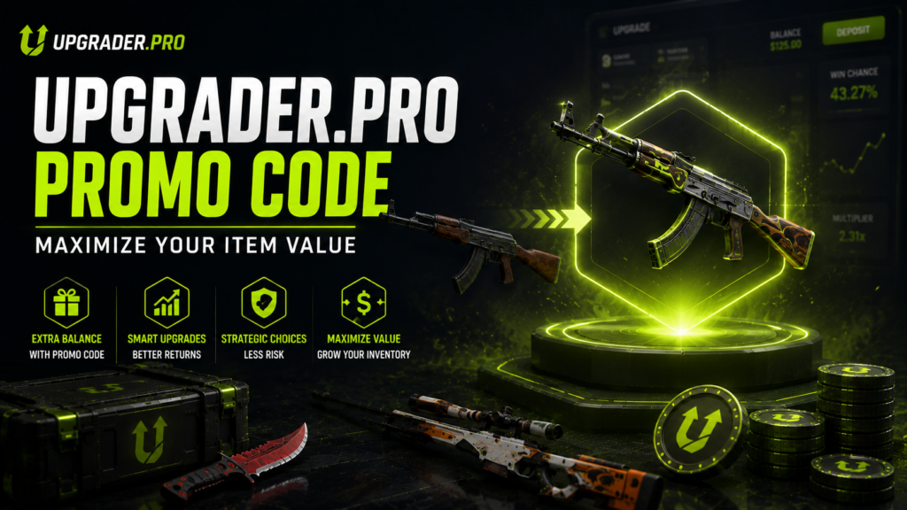 Upgrader.pro Promo Code – Maximize Your Item Value Upgrader.pro Promo Code - Maximize Your Item Value