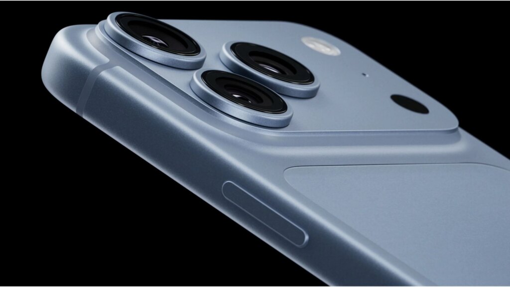 Wo gibt es das iPhone 18 Pro mit Vertrag ohne hohe Anzahlung? Nahaufnahme des Kamerasystems vom iPhone 18 Pro