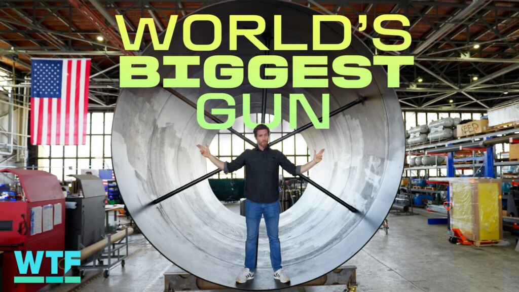 World’s Largest Gun Aims to Shoot Satellites Into Space World's Largest Gun Aims to Shoot Satellites Into Space