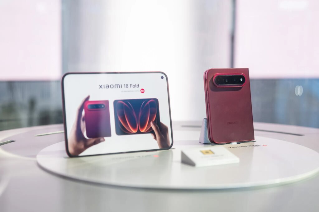 Image of a folding phone