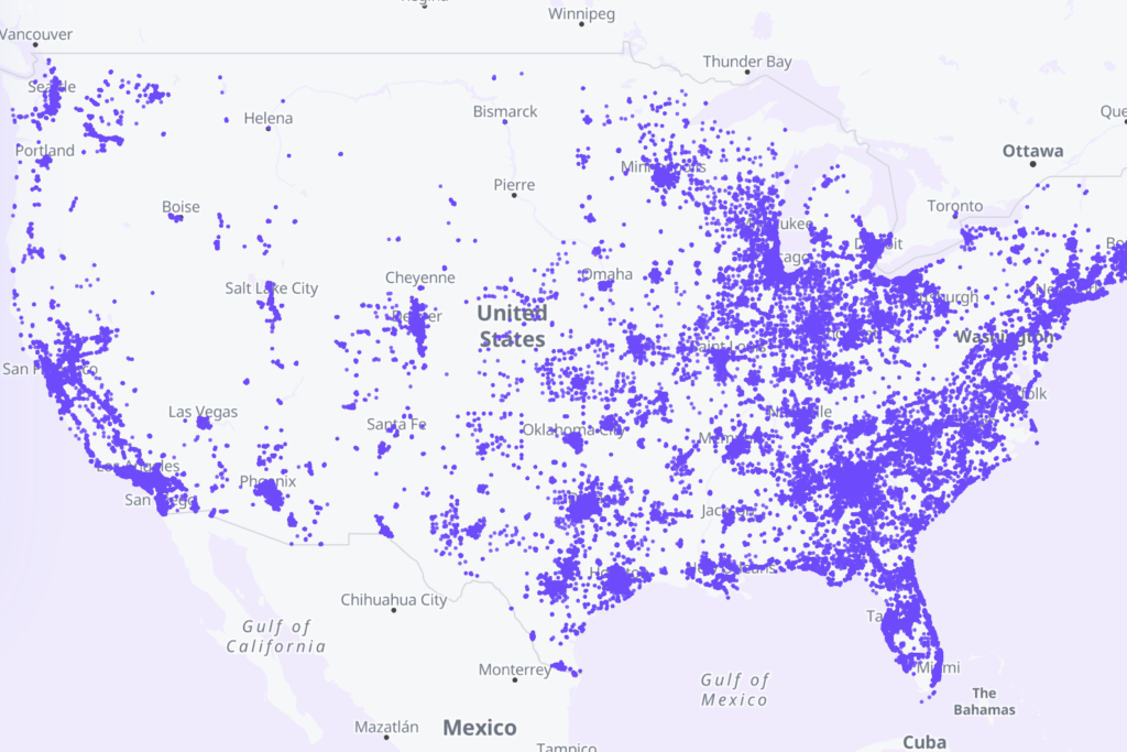 Proton Flock camera map.