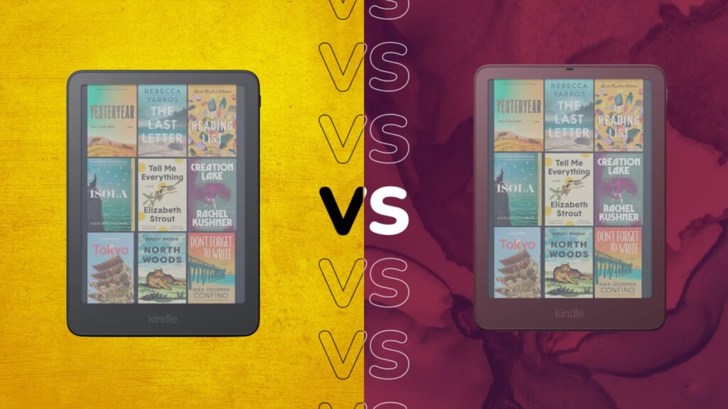 Amazon Kindle Colorsoft vs Kindle Colorsoft Signature Edition: How to choose