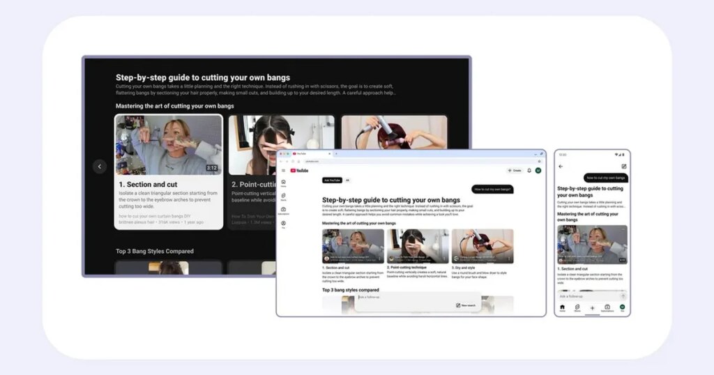 Ask YouTube expands to mobile, web, and TVs across the US Ask YouTube expands to mobile, web, and TVs across the US