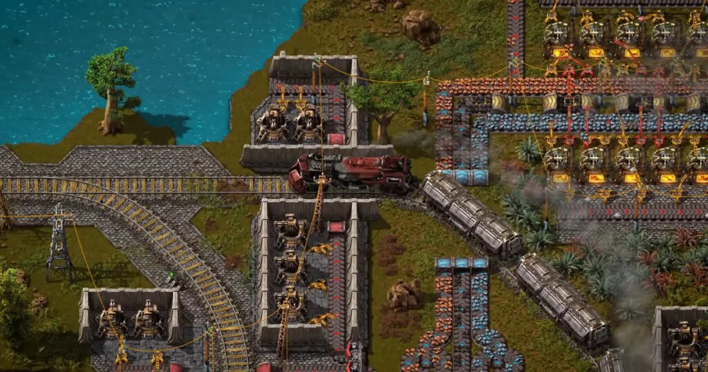Factorio's final major update has rolled off the assembly line, adding "the things we wanted to do for 2.0 but didn't have time for"