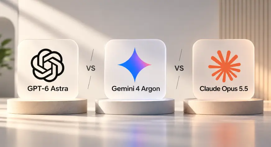 GPT-6 Astra vs Gemini 4 Argon vs Claude Opus 5.5 Comparison GPT-6 Astra vs Gemini 4 Argon vs Claude Opus 5.5 Comparison