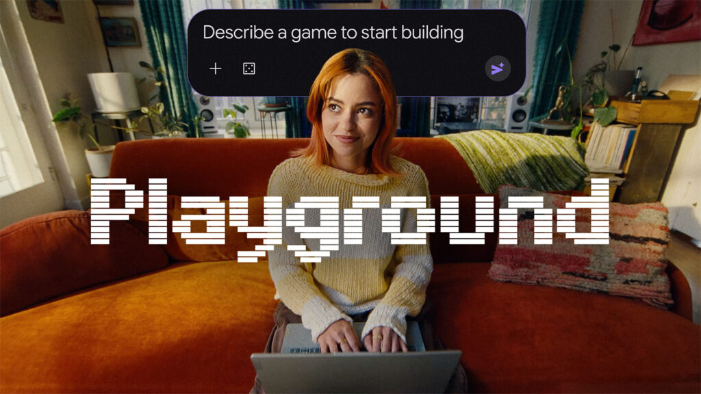 Google’s latest experiment lets you build games with just an idea google playground ai experiment hero image