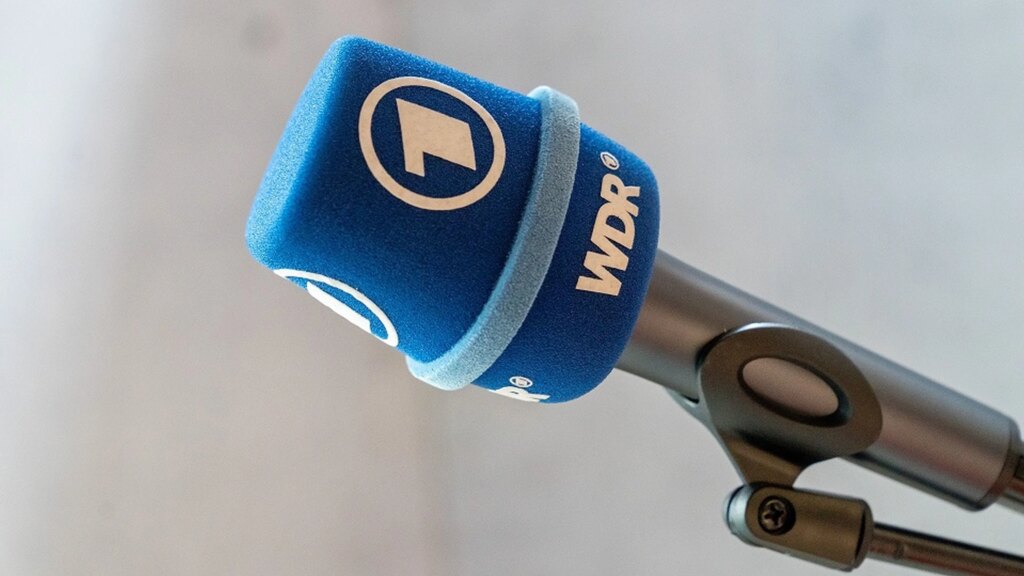 Ein Mikrofon vom WDR