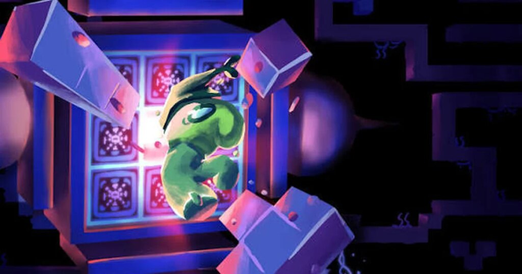 Nonolith traps you in a living maze and challenges you to find hidden terrain magic using good old copy-paste Nonolith traps you in a living maze and challenges you to find hidden terrain magic using good old copy-paste