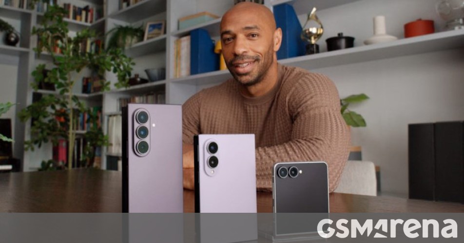 Samsung signs Thierry Henry to promote the Galaxy Z Fold8, Fold8 Ultra, and Flip8 Samsung signs Thierry Henry to promote the Galaxy Z Fold8, Fold8 Ultra, and Flip8